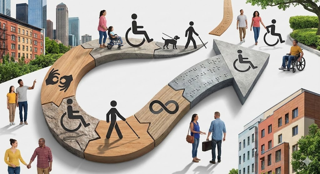 Caminho de inclusão e acessibilidade